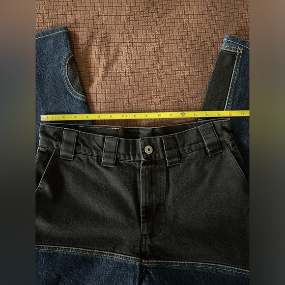 Barragan two-tone high waisted pants - Picture 4 of 7